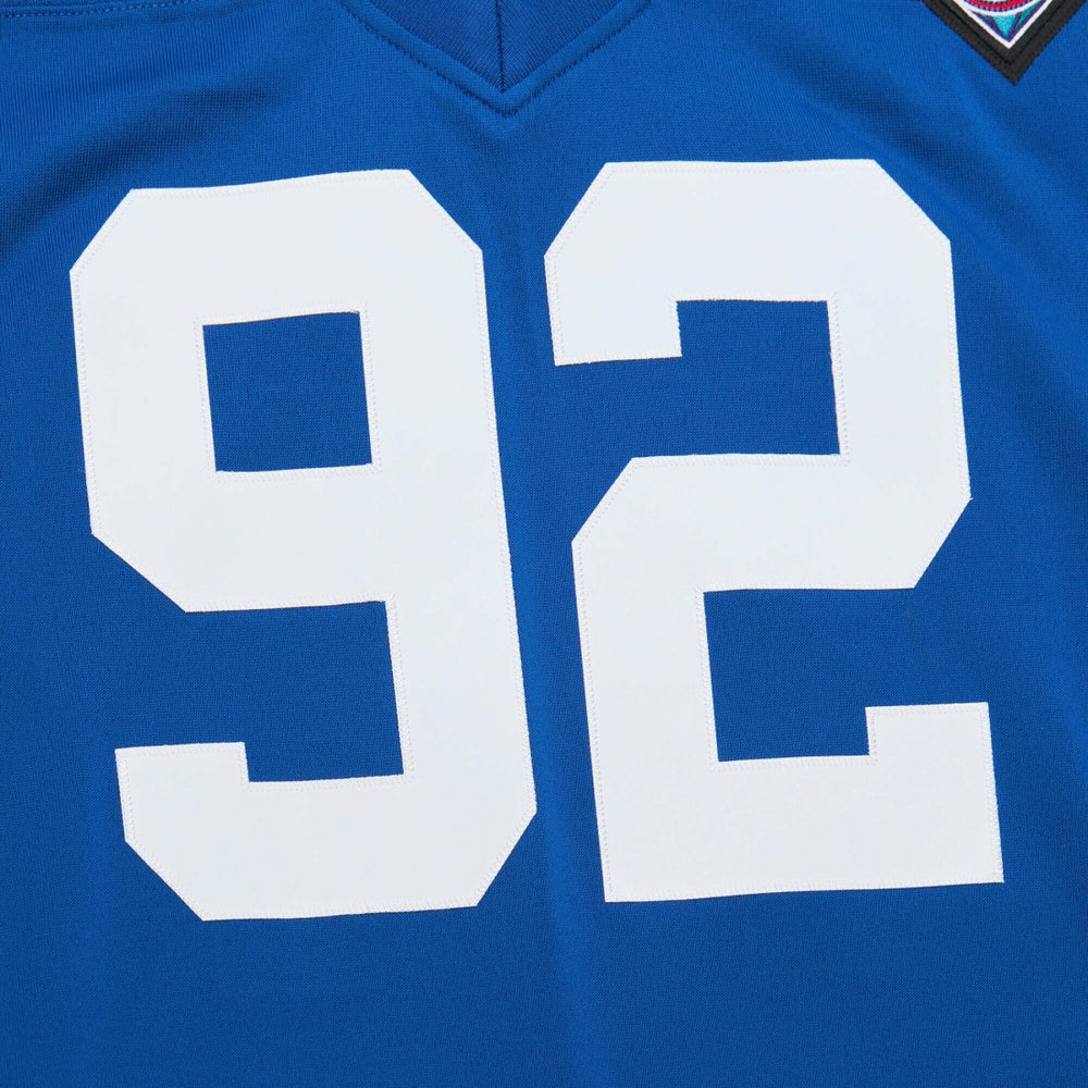 Michael Strahan New York Giants 1994 Authentic Throwback Retired Player Jersey Royal