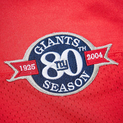 Eli Manning New York Giants 2004 Authentic Throwback Retired Player Jersey Red