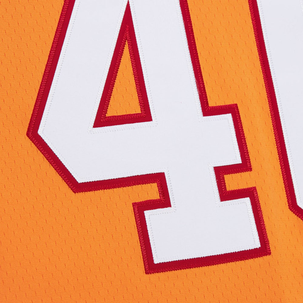 Mike Alstott Tampa Bay Buccaneers Player Name & Number Hoodie Legacy Jersey Orange