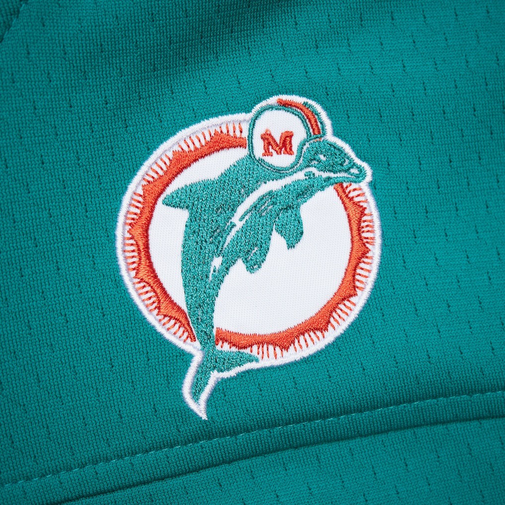 Dan Marino Miami Dolphins Player Name & Number Hoodie Legacy Jersey Aqua