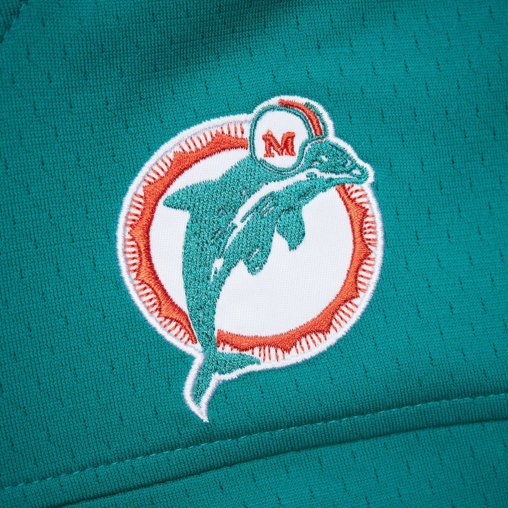 Dan Marino Miami Dolphins Player Name & Number Hoodie Legacy Jersey Aqua