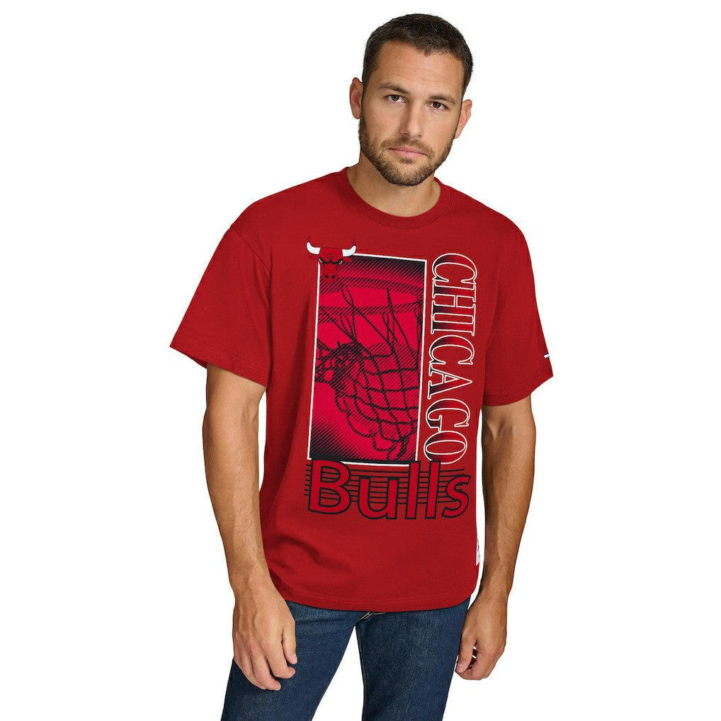 Chicago Bulls Tommy Jeans Noah Swish T-Shirt Red