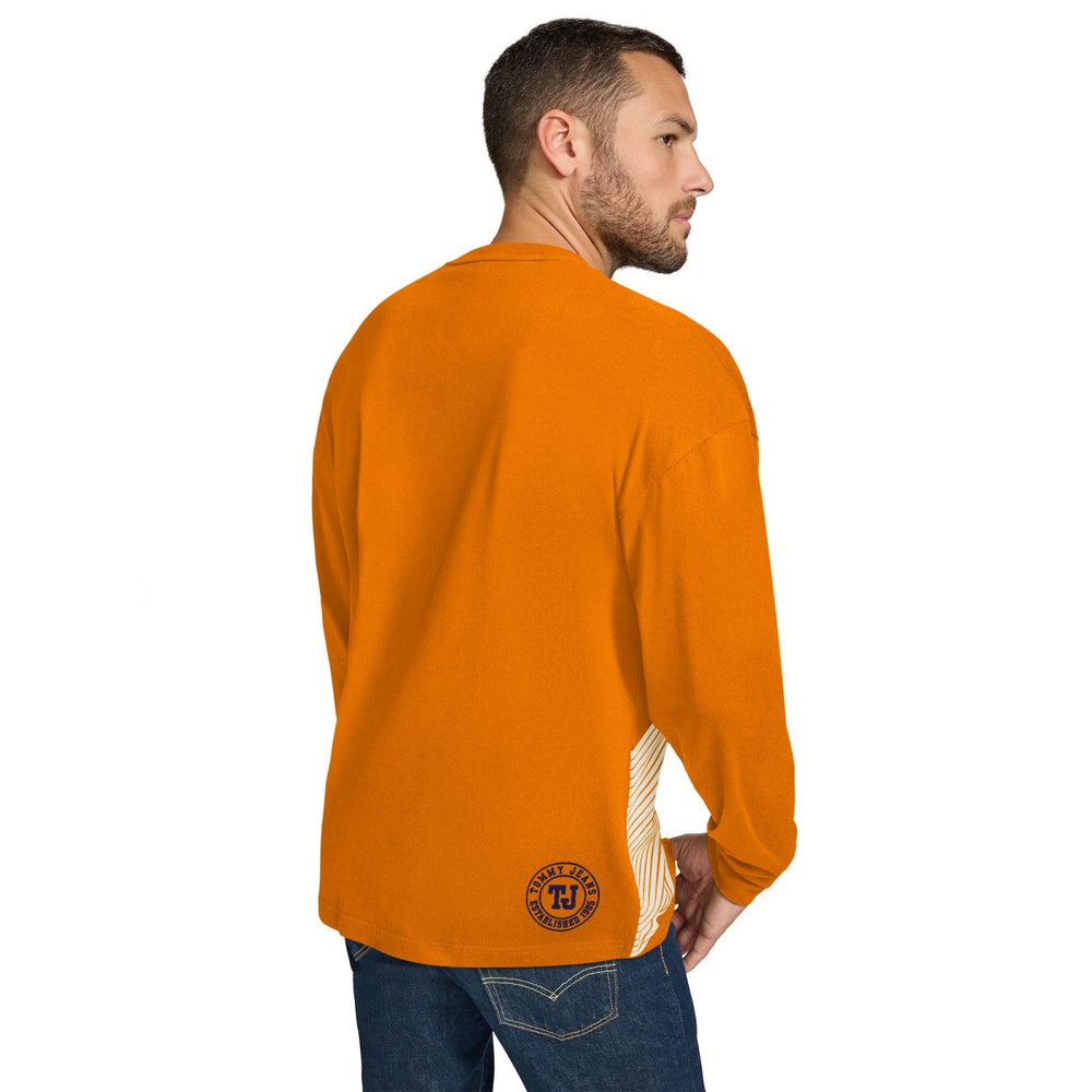 Phoenix Suns Tommy Jeans Lucas Long Sleeve T-Shirt Orange