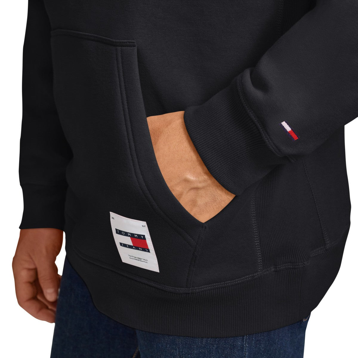 Sacramento Kings Tommy Jeans Sebastian Pullover Hoodie Black