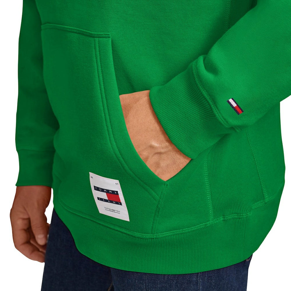 Boston Celtics Tommy Jeans Sebastian Pullover Hoodie Kelly Green