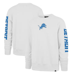Detroit Lions '47 Headline Pullover Sweatshirt White