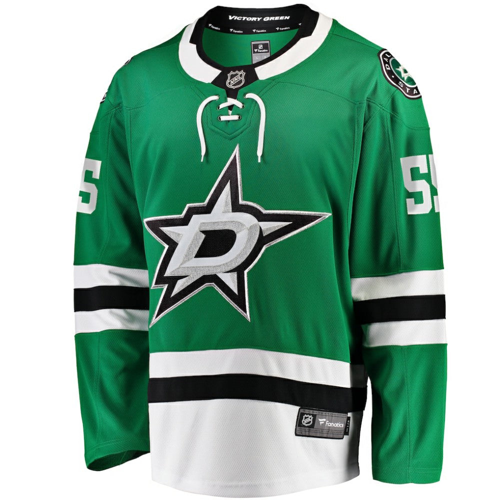 NHL Thomas Harley Dallas Stars Fanatics Home Premier Breakaway Player Jersey - Kelly Green