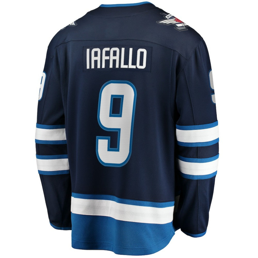 NHL Alex Iafallo Winnipeg Jets Fanatics Home Premier Breakaway Player Jersey - Navy