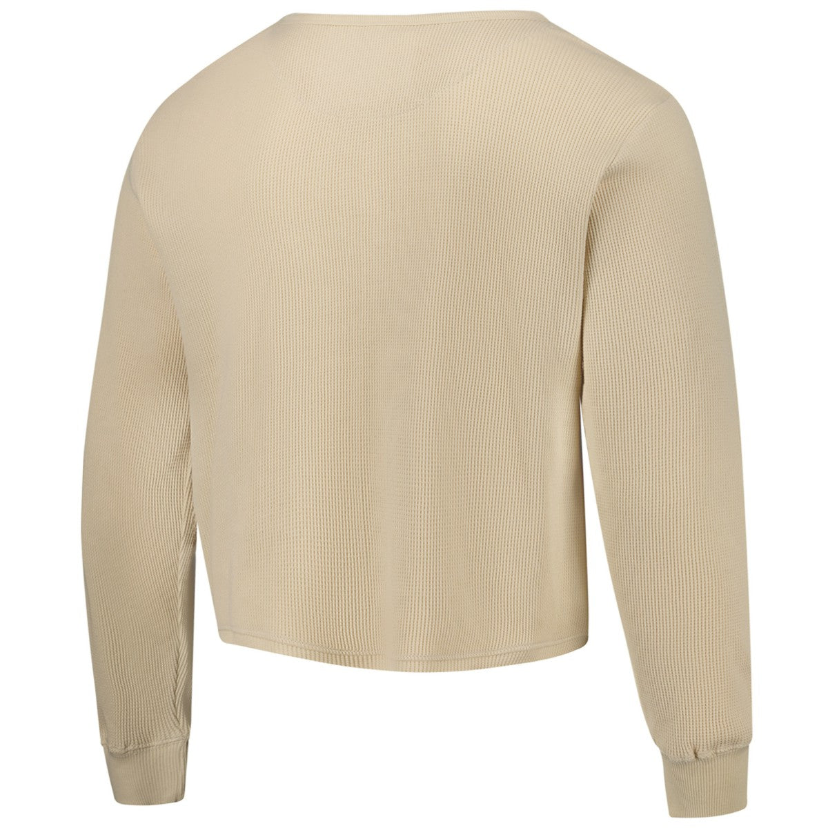 Los Angeles Lakers Sportiqe Unisex High Country Collection Cullen Waffle Knit Long Sleeve T-Shirt Cream