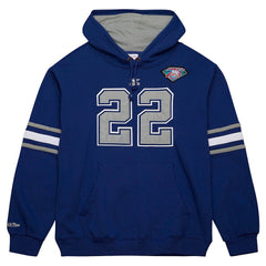 Emmitt Smith Dallas Cowboys Retired Player Name & Number Pullover Hoodie Navy