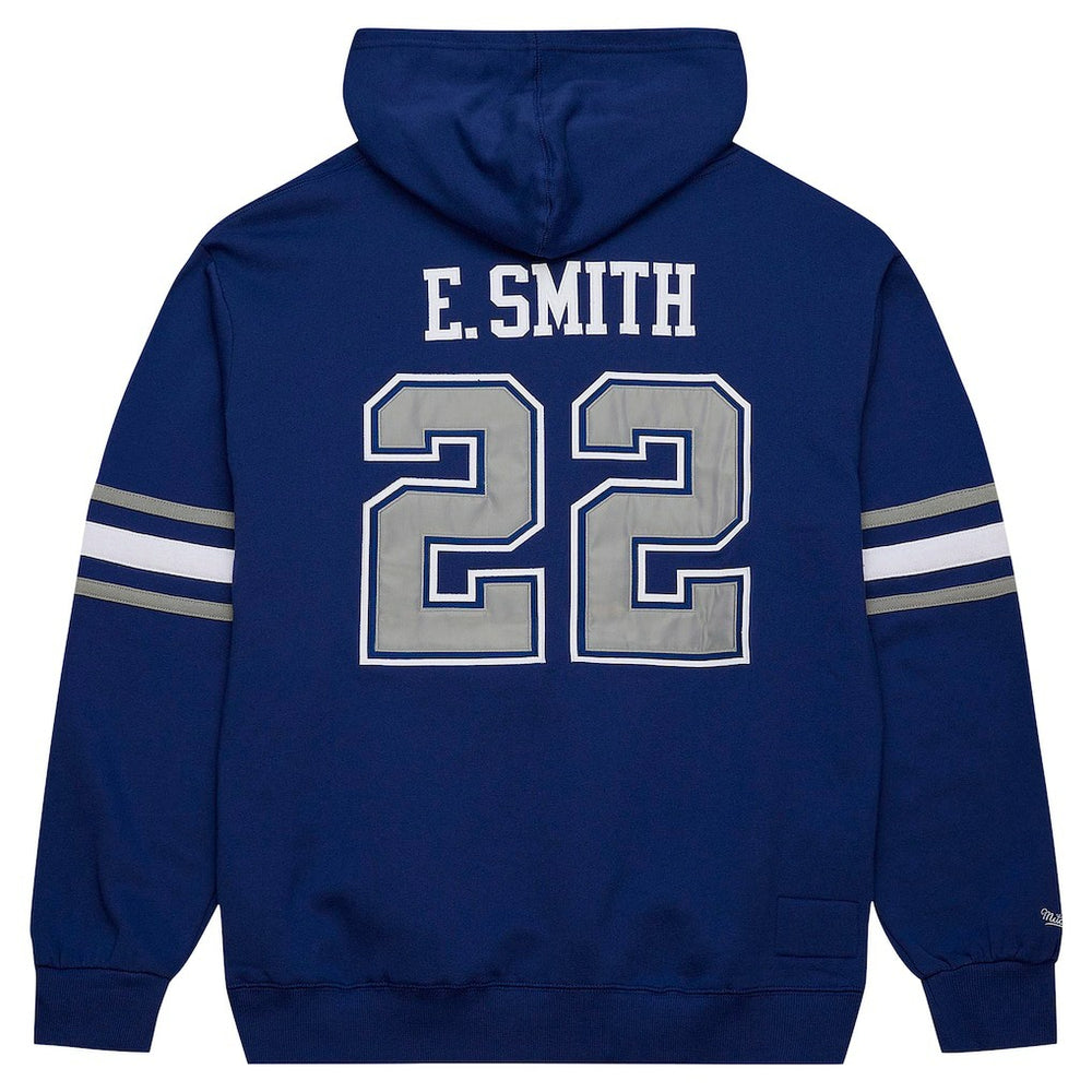 Emmitt Smith Dallas Cowboys Retired Player Name & Number Pullover Hoodie Navy