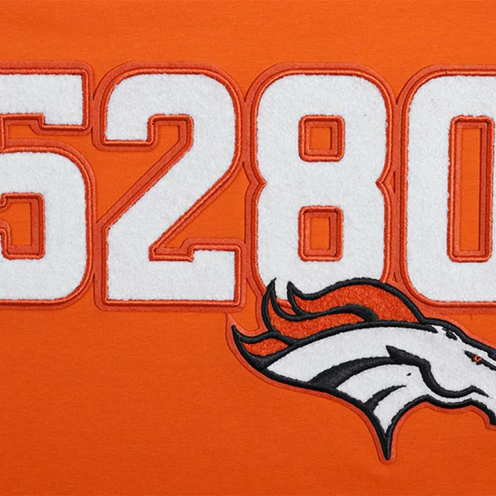Denver Broncos Pro Standard Frozen Single Jersey T-Shirt Orange