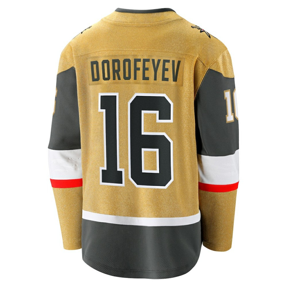 NHL Pavel Dorofeyev Vegas Golden Knights Fanatics Premier Breakaway Player Jersey - Gold