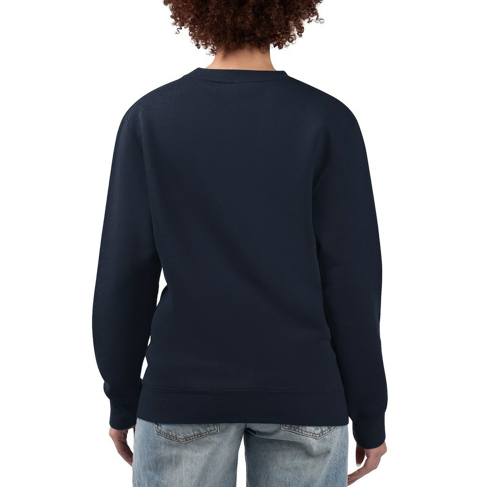 Seattle Seahawks G-III 4Her by Carl Banks Women's Football Logo Graphic Fleece Tri-Blend Pullover Sweatshirt Navy