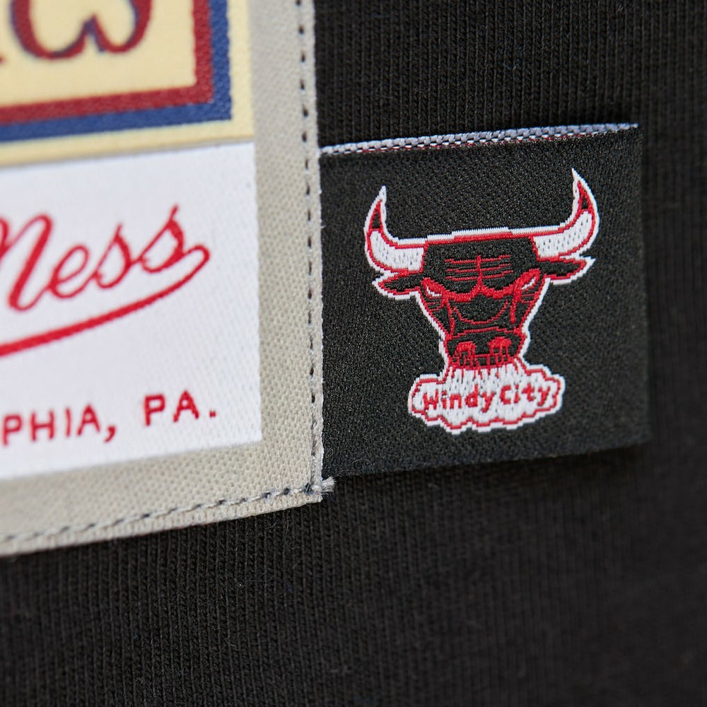 Chicago Bulls Hardwood Classics Contrast 2K Graphic T-Shirt Black