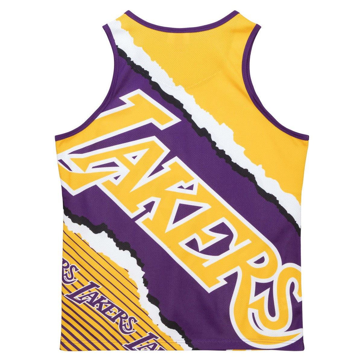 Los Angeles Lakers Jumbotron 2.0 Sublimated Tank Top Gold