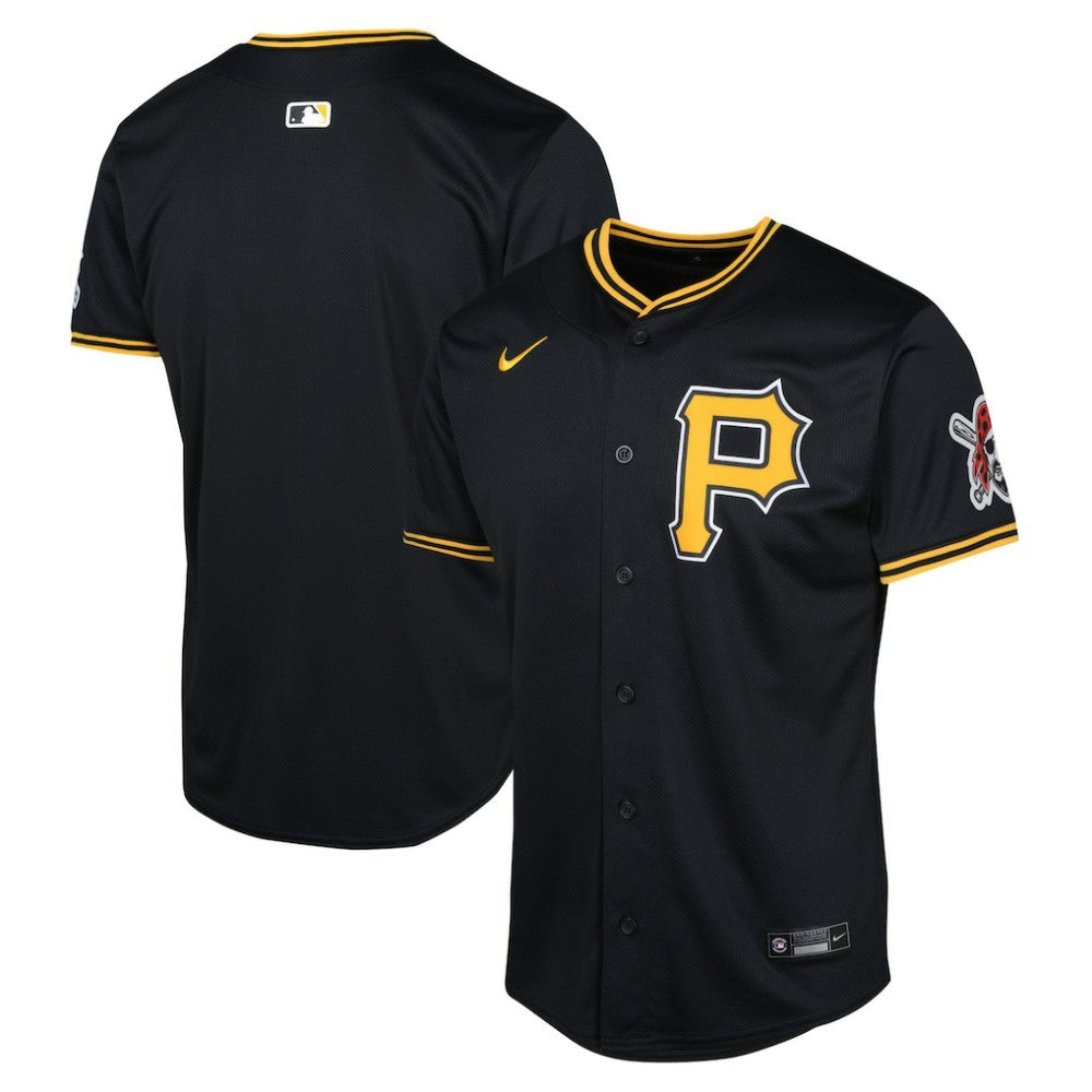 Pittsburgh Pirates Nike Youth Alternate Limited Jersey - Black Jerseys