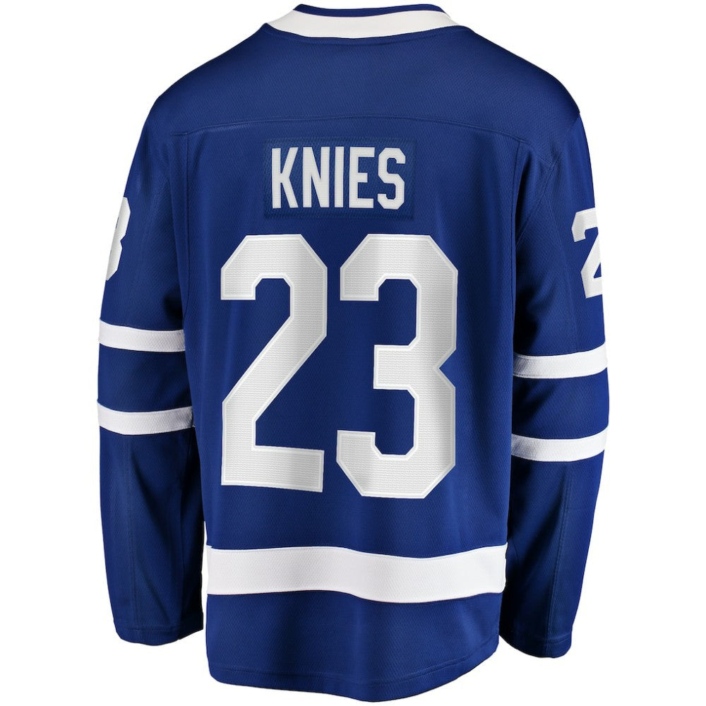 NHL Matthew Knies Toronto Maple Leafs Fanatics Home Premier Breakaway Player Jersey - Blue