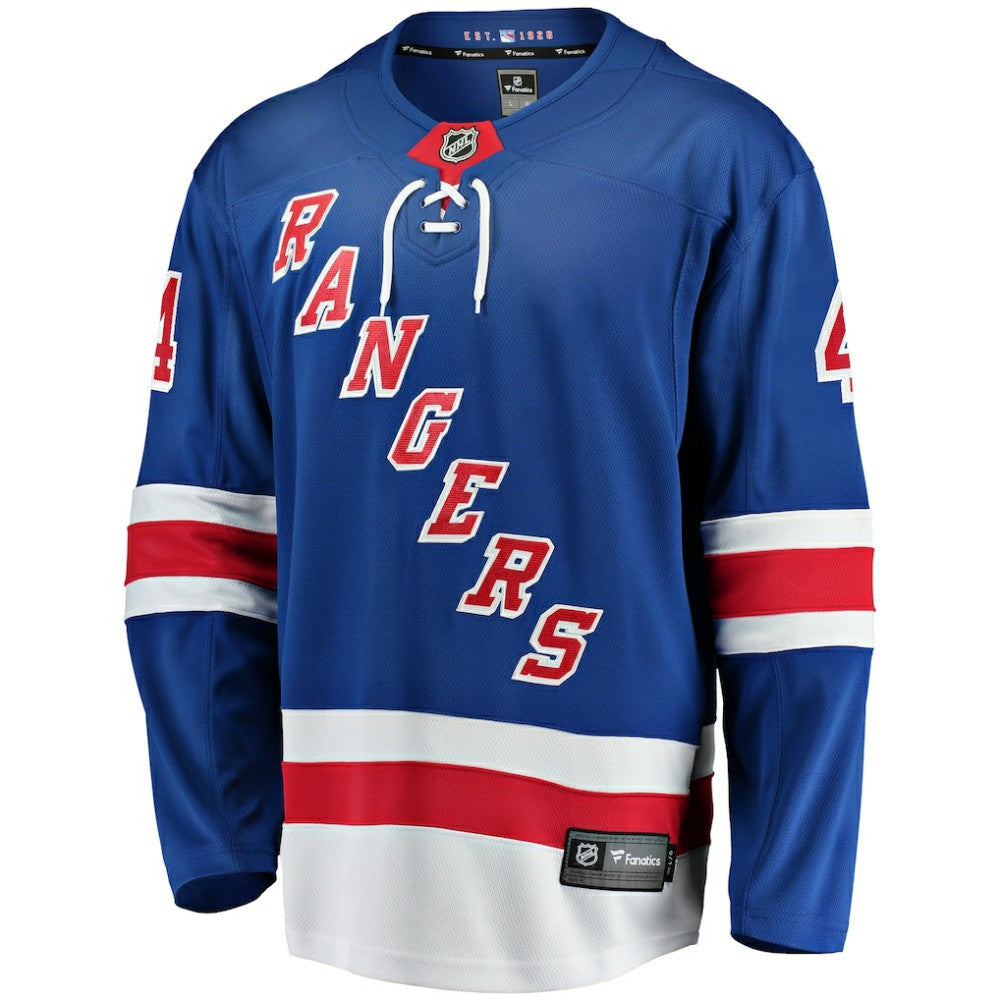NHL Braden Schneider New York Rangers Fanatics Home Premier Breakaway Player Jersey - Blue