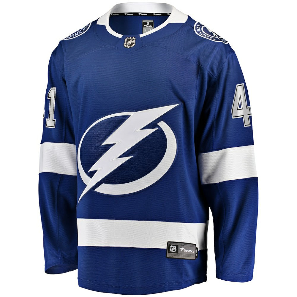NHL Mitchell Chaffee Tampa Bay Lightning Fanatics Home Premier Breakaway Player Jersey - Blue