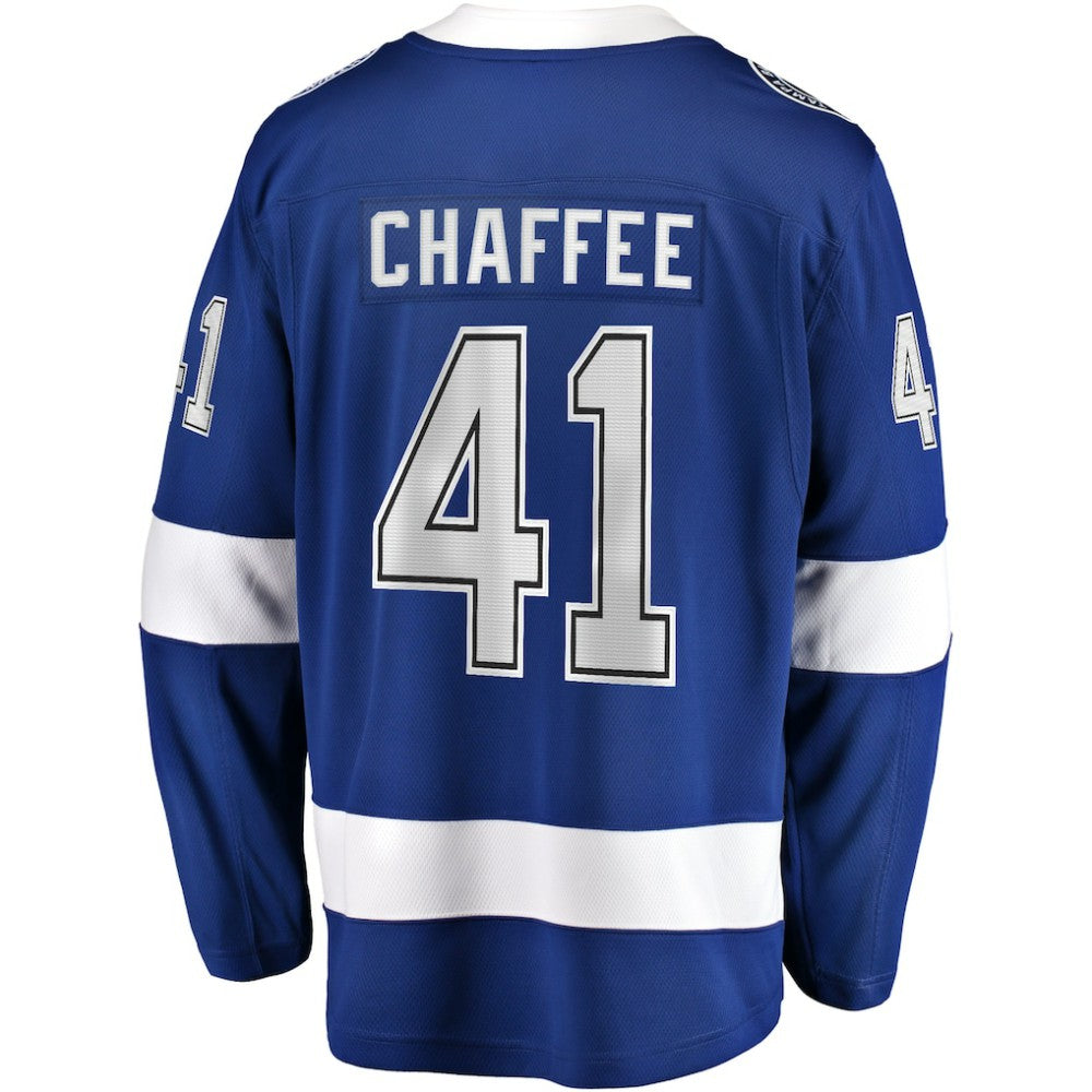 NHL Mitchell Chaffee Tampa Bay Lightning Fanatics Home Premier Breakaway Player Jersey - Blue