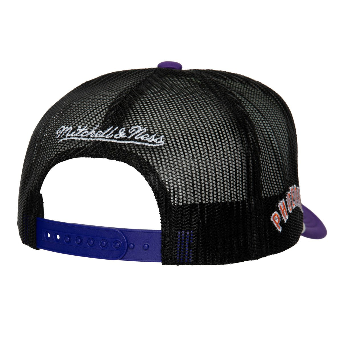 Phoenix Suns Hardwood Classics Blocker Foam Front Trucker Snapback Hat White