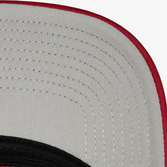 Miami Heat Hardwood Classics Blocker Foam Front Trucker Adjustable Hat White