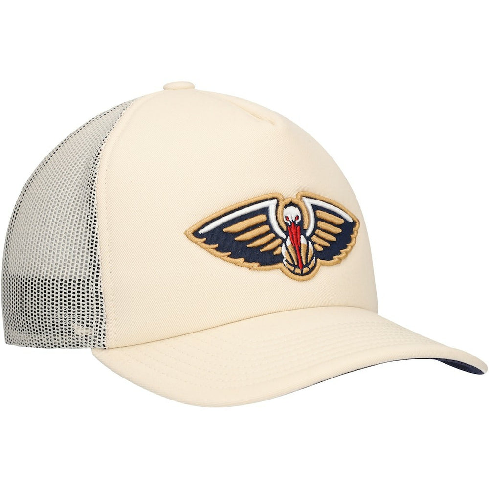 New Orleans Pelicans Trucker Adjustable Hat Cream