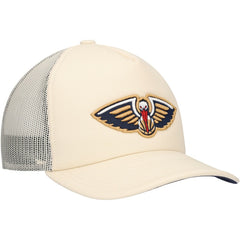 New Orleans Pelicans Trucker Adjustable Hat Cream