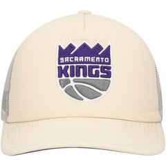 Sacramento Kings Trucker Adjustable Hat Cream