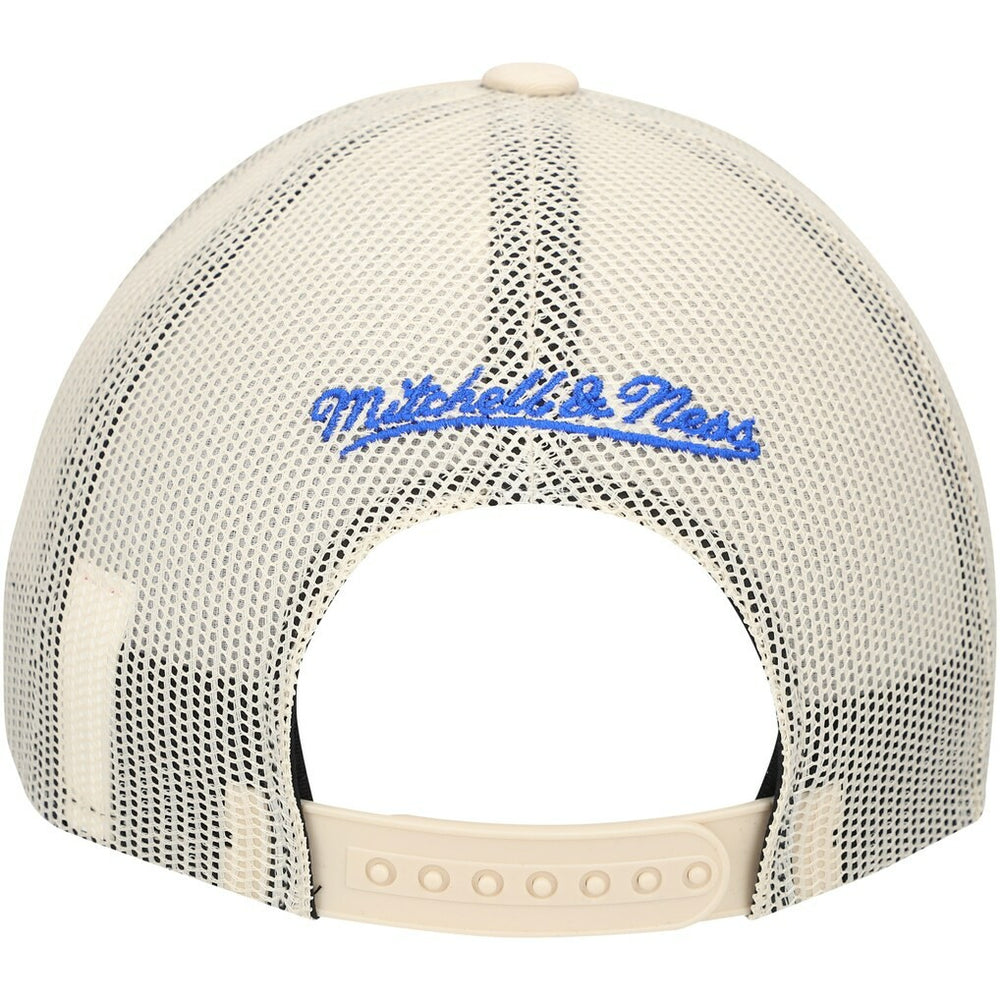 Dallas Mavericks Trucker Adjustable Hat Cream