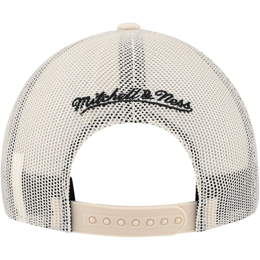 Chicago Bulls Trucker Adjustable Hat Cream