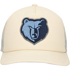 Memphis Grizzlies Trucker Adjustable Hat Cream