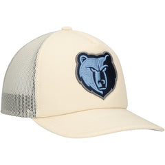 Memphis Grizzlies Trucker Adjustable Hat Cream