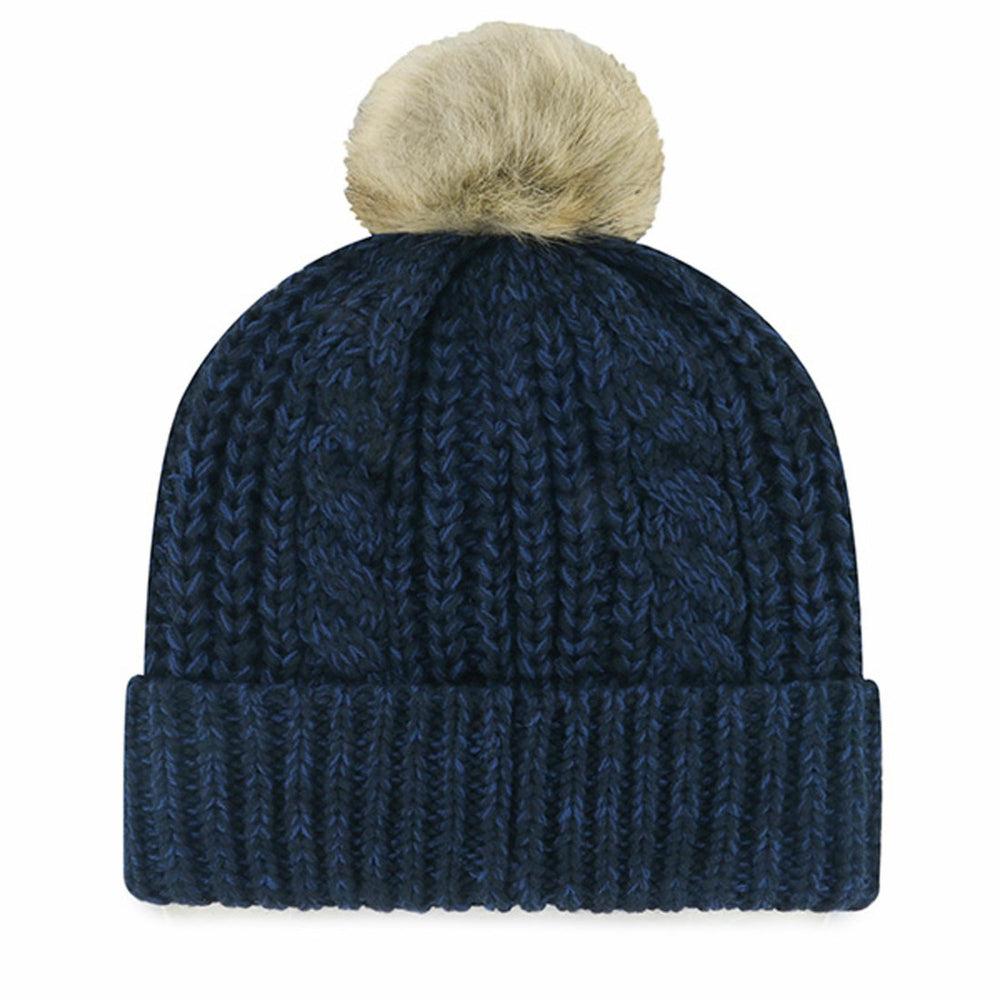 Houston Texans '47 Women's Meeko Cuffed Knit Hat with Pom Navy