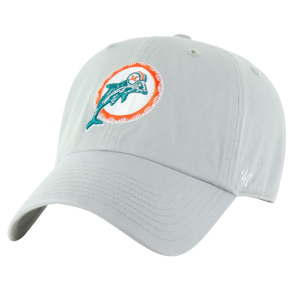 Miami Dolphins '47 Team Clean Up Adjustable Hat Gray