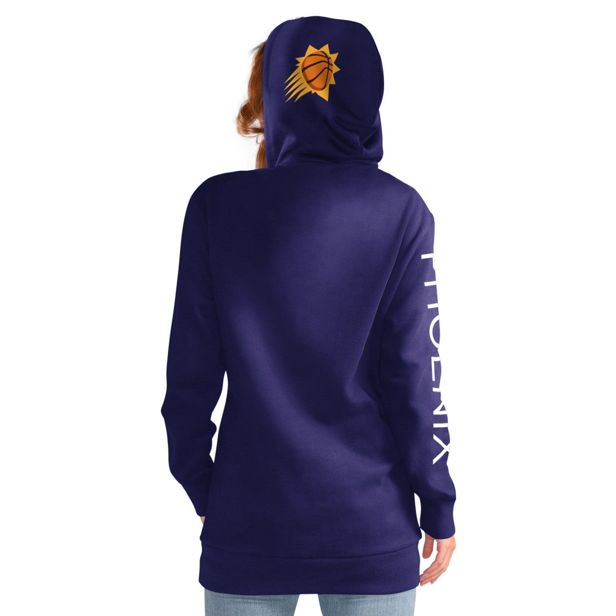 Phoenix Suns G-III 4Her by Carl Banks Women's Base Coach Pullover Hoodie Purple