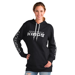 Sacramento Kings G-III 4Her by Carl Banks Women's Base Coach Pullover Hoodie Black