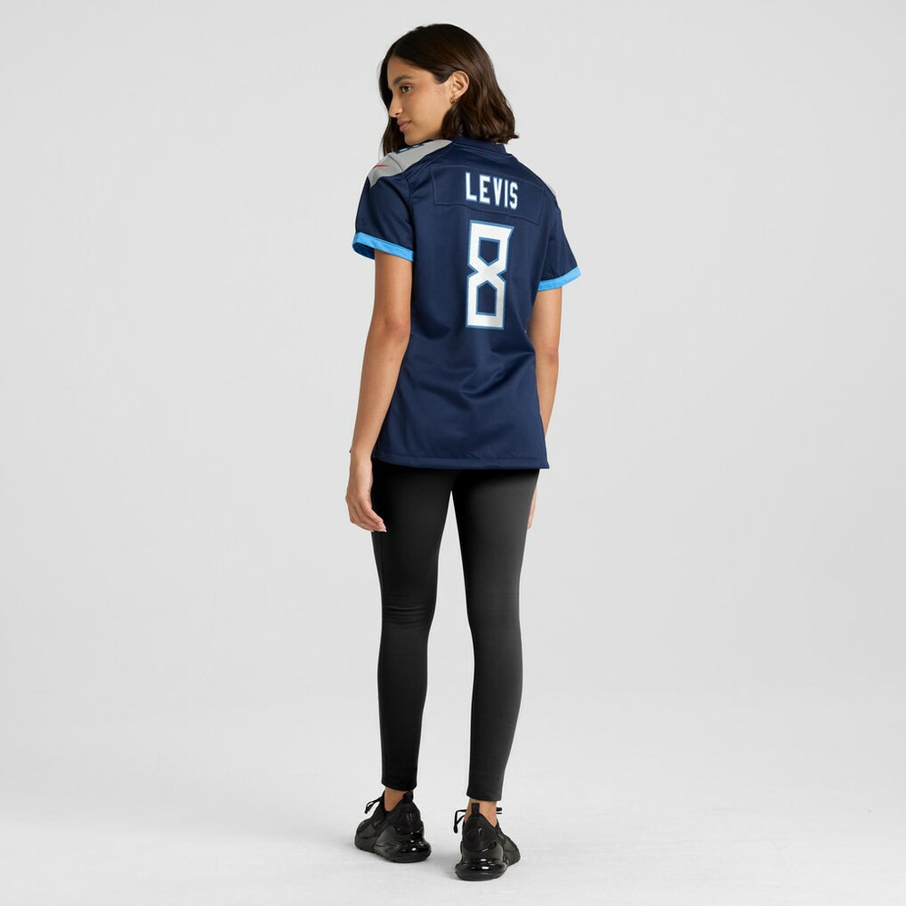 Will Levis Tennessee Titans Women's Alternate Game Jersey Navy