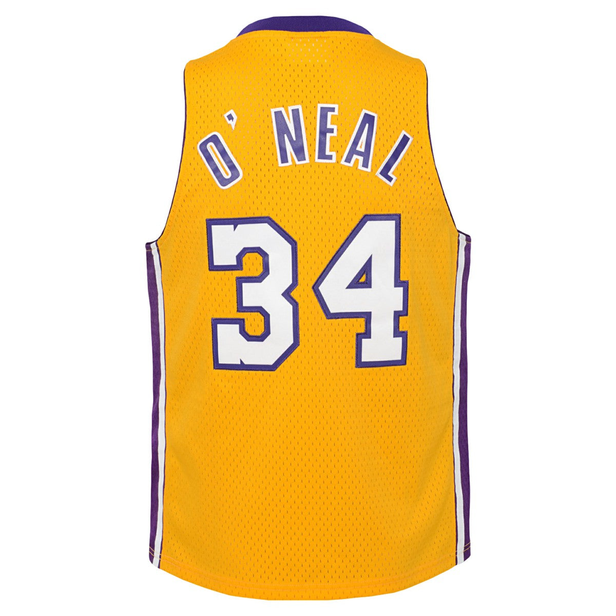 Shaquille O'Neal Los Angeles Lakers Youth 1999/00 Hardwood Classics Swingman Jersey Gold