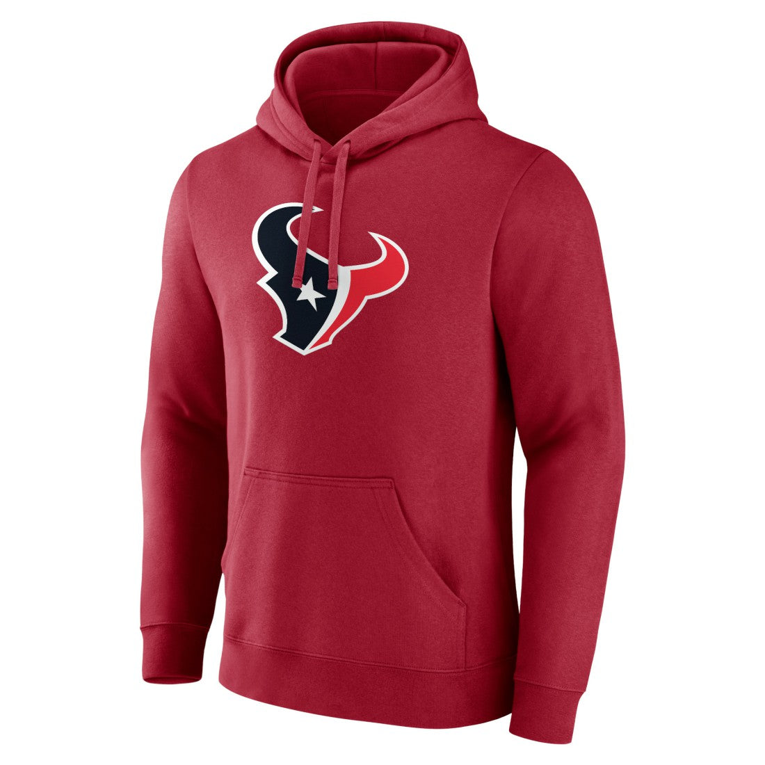 Houston Texans Primary Logo Pullover Hoodie Red