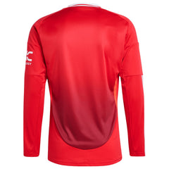 Manchester United 2024/25 Home Long Sleeve Replica Jersey Red sale