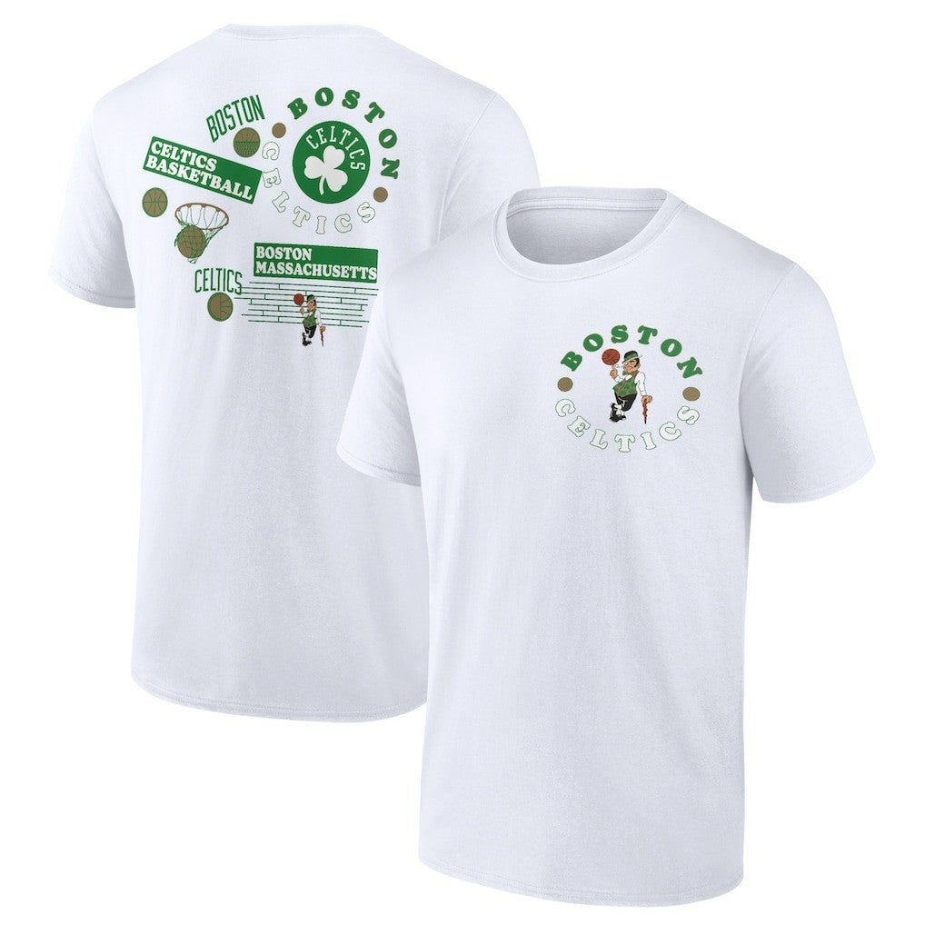 Boston Celtics Street Collective T-Shirt White