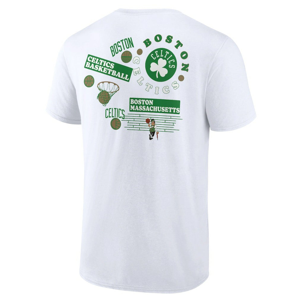 Boston Celtics Street Collective T-Shirt White