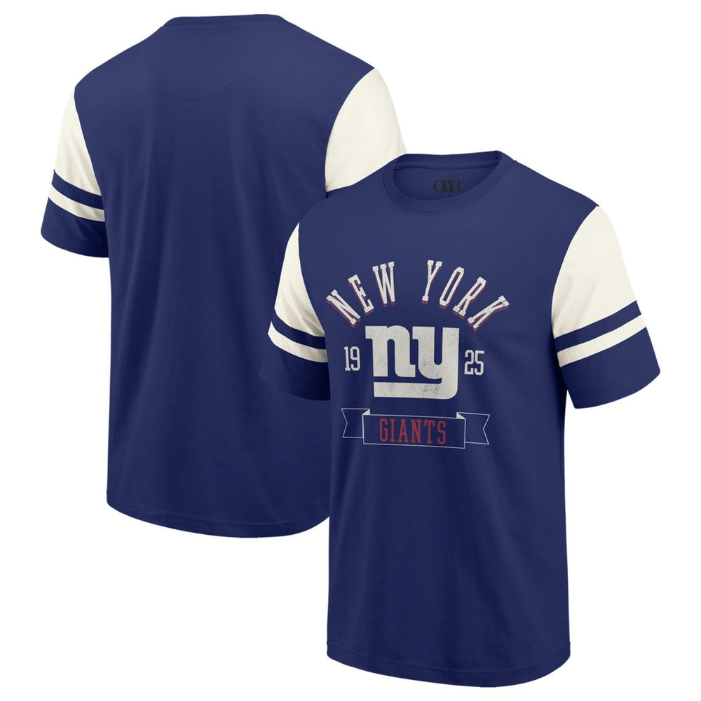 New York Giants Darius Rucker Collection Football T-Shirt Royal