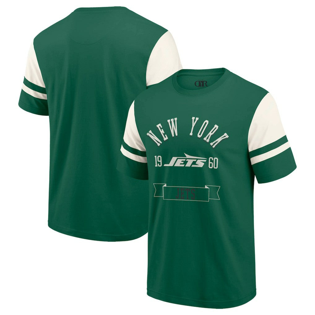 New York Jets Darius Rucker Collection Football T-Shirt Green