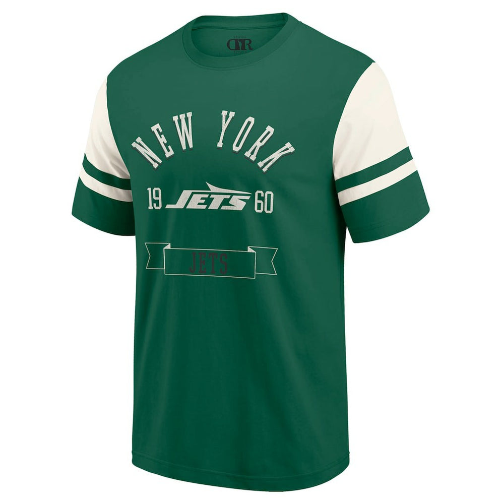New York Jets Darius Rucker Collection Football T-Shirt Green