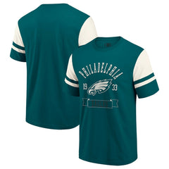 Philadelphia Eagles Darius Rucker Collection Football T-Shirt Midnight Green