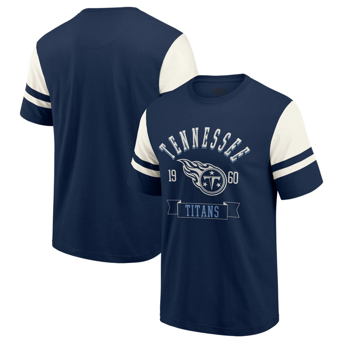 Tennessee Titans Darius Rucker Collection Football T-Shirt Navy