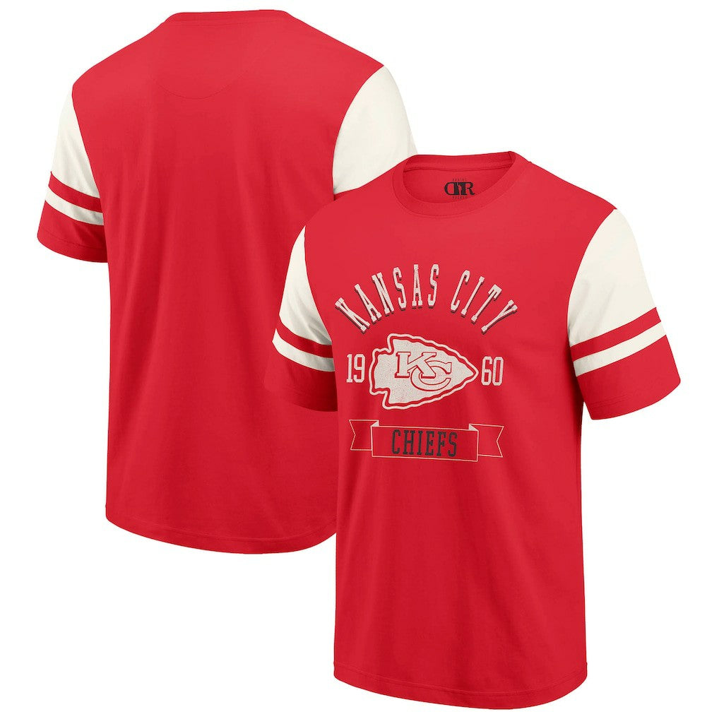 Kansas City Chiefs Darius Rucker Collection Football T-Shirt Red